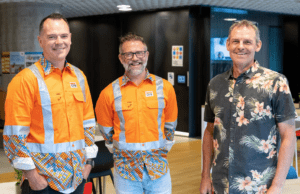 proudly wear their funkiest workwear in partnership with social impact PPE brand TradeMutt
